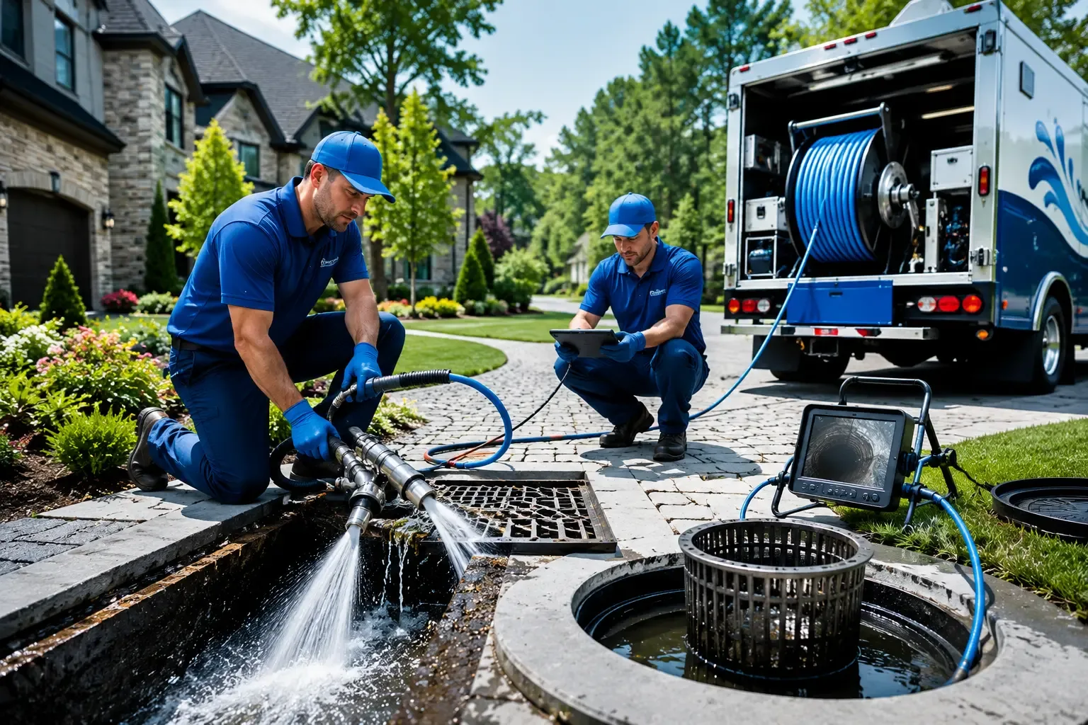 Local outdoor drain cleaning professionals in Sheffield Lake, OH